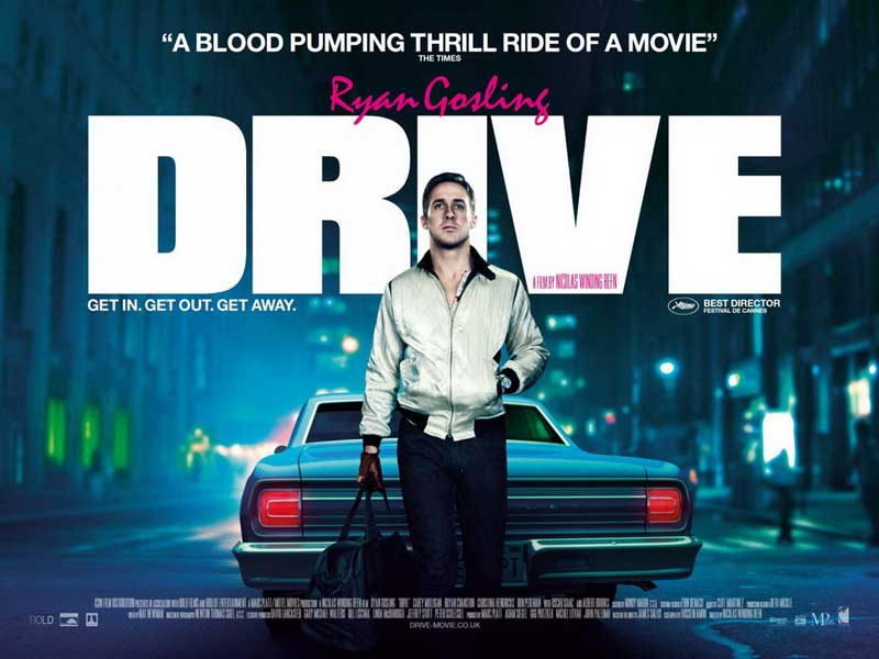 Affiche Drive avec le sexy Ryan Gosling